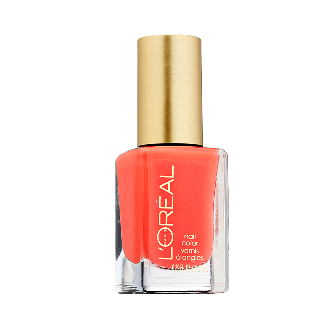 LOREAL 400 TANGERRINE ORANGE NAIL POLISH 