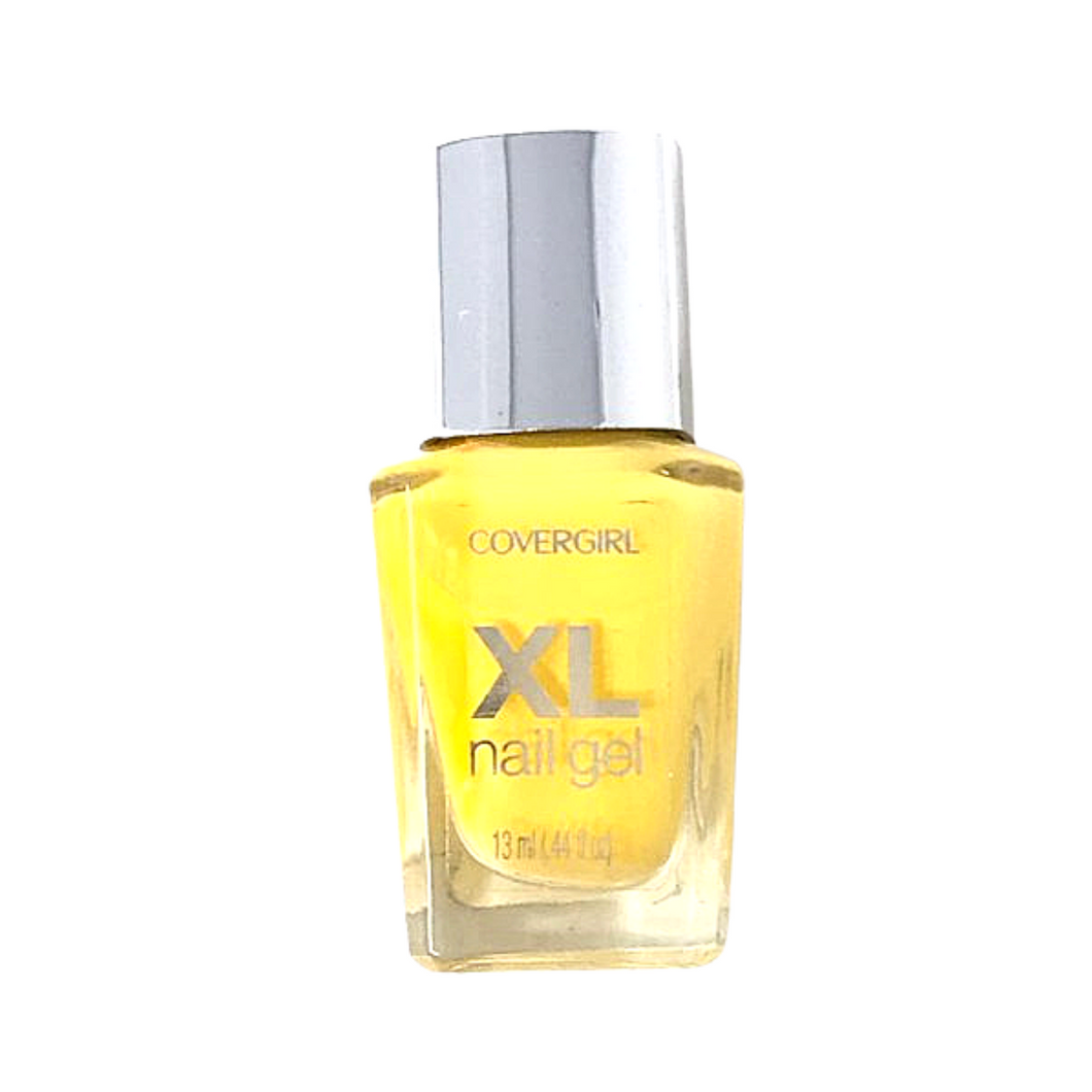 COVERGIRL 740 HAUGHTY LEMON XL YELLOW NAIL GEL FOR NAILS