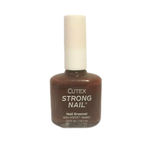 CUTEX MAIZE BROWN STRONG NAIL VARNISH FOR NAILS