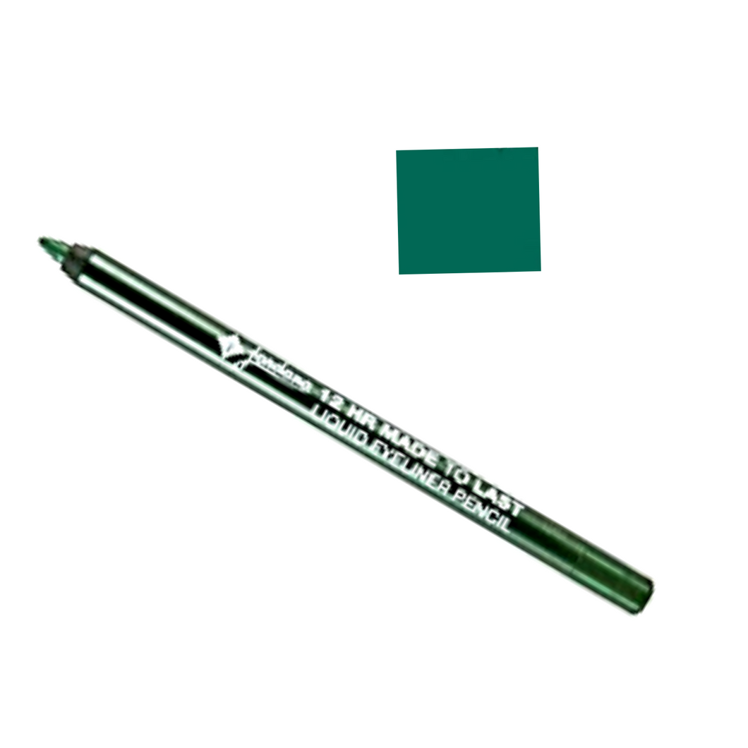 JORDANA 06 JADE JEWEL GREEN LIQUID EYELINER PENCIL FOR EYES