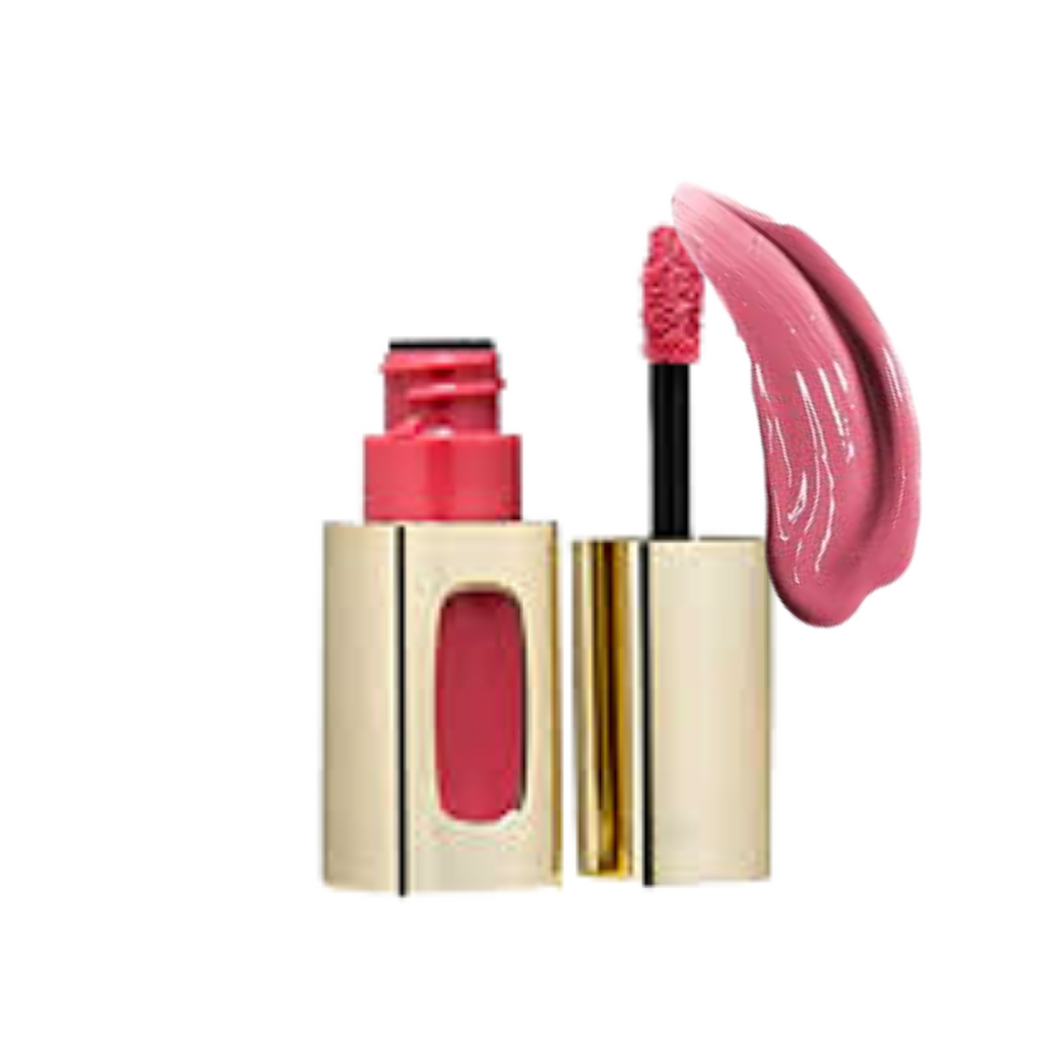 L'OREAL 104 DANCING ROSE COLOUR RICHE EXTRAORDINAIRE PINK LIPSTICK/GLOSS FOR LIPS