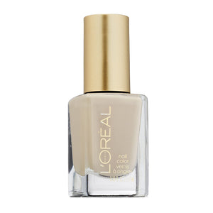 L'OREAL 300 WALK ON THE BEACH  OPAL WHITE COLOUR RICHE NAIL VARNISH FOR NAILS