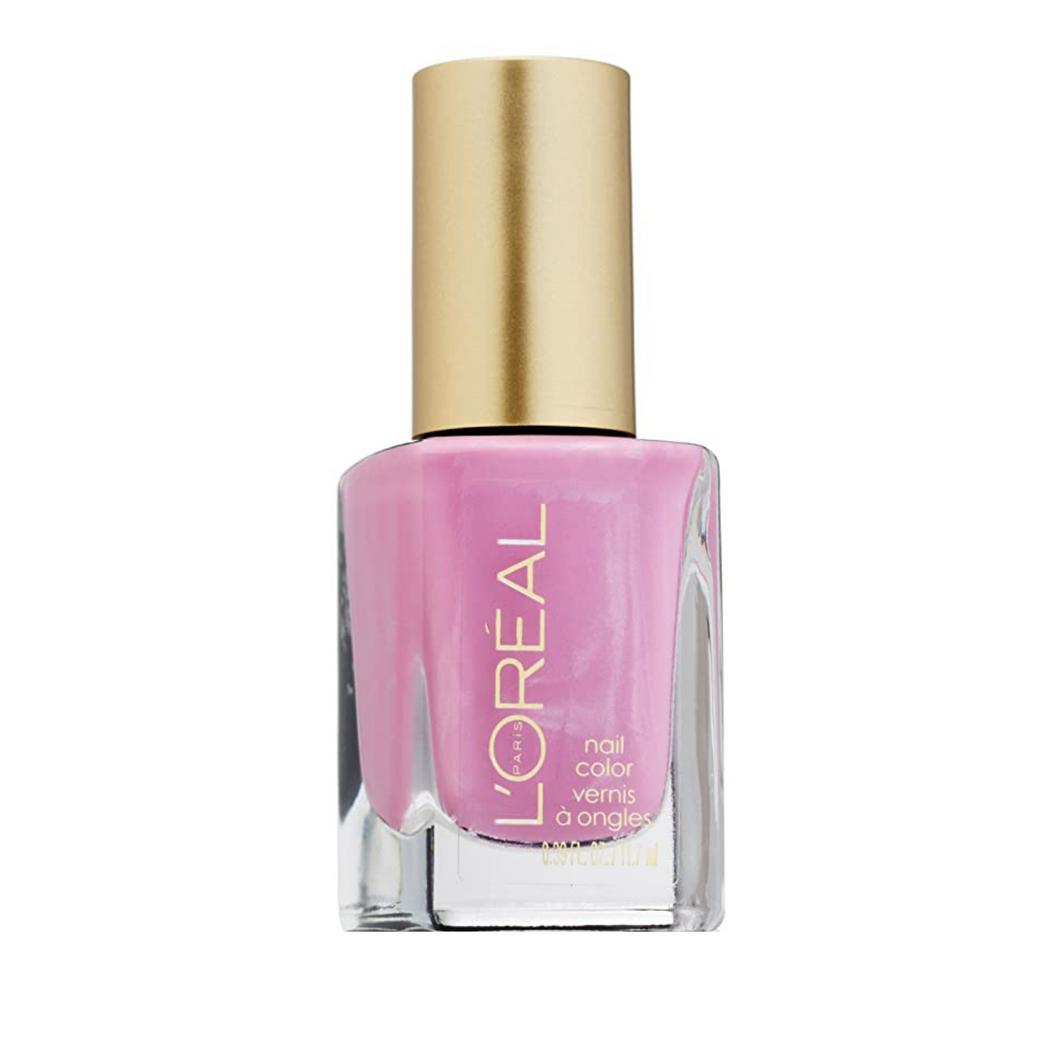 L'OREAL 380 BUTTERFLY KISSES PINK NAIL VARNISH FOR NAILS