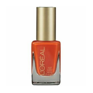 L'OREAL 410 I ORANGE COLOUR RICHE NAIL VARNISH FOR NAILS