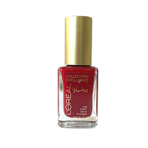 L'OREAL 721 BLAKE'S RED COLOUR RICHE NAIL VARNISH FOR NAILS