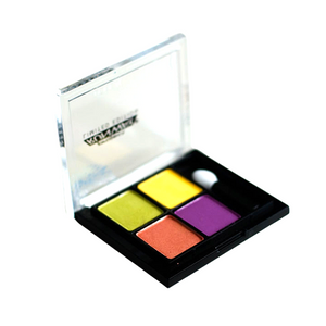 L'OREAL 615 AUDACIOUS AMAZON GAZE PROJECT RUNWAY  LIME GREEN, YELLOW, ORANGE AND PURPLE EYESHADOW FOR EYELIDS