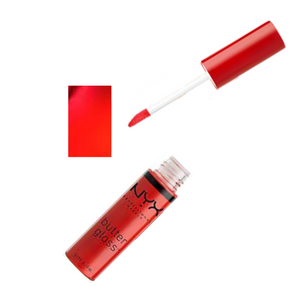 NYX 12 CHERRY PIE BUTTER RED LIP GLOSS FOR LIPS