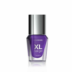 COVERGIRL 770 PLUMPED UP PLUM XL PURPLE NAIL GEL VARNISH FOR NAILS